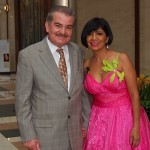 Mr. Carlos Flores-Vizcarra, Counsel General of Mexico in the Carolinas and Rosalia Torres-Weiner PHOTO by David Gardner